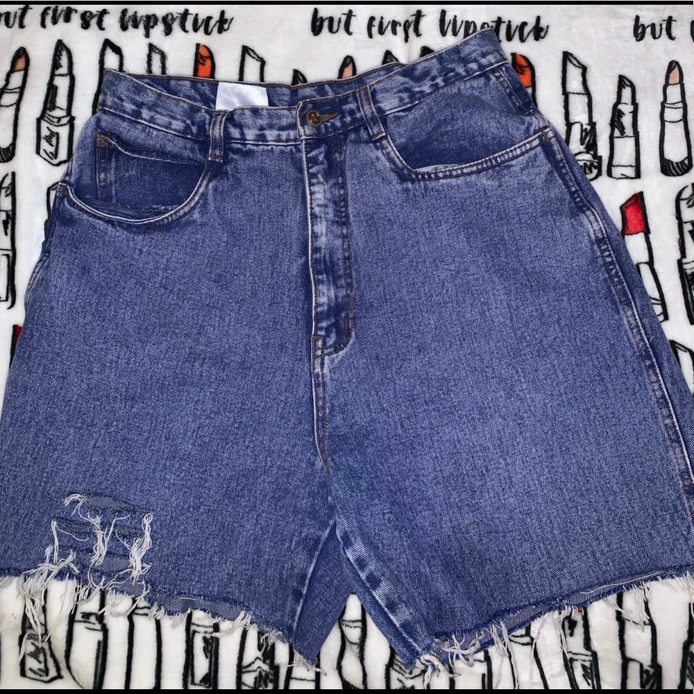 Custom cut mom jeans
